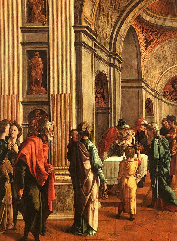 Jan van Scorel The Presentation in the Temple Spain oil painting art
